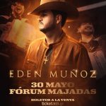 Edén Muñoz se presentara en Guatemala.